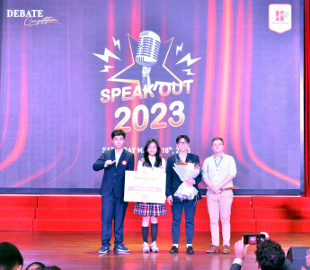 Học sinh JIS giành giải Ba cuộc thi Hùng biện tiếng Anh Speak Out 2023