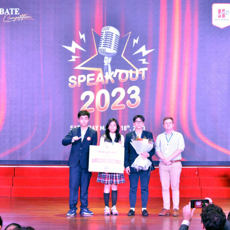 Học sinh JIS giành giải Ba cuộc thi Hùng biện tiếng Anh Speak Out 2023
