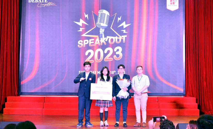 Học sinh JIS giành giải Ba cuộc thi Hùng biện tiếng Anh Speak Out 2023