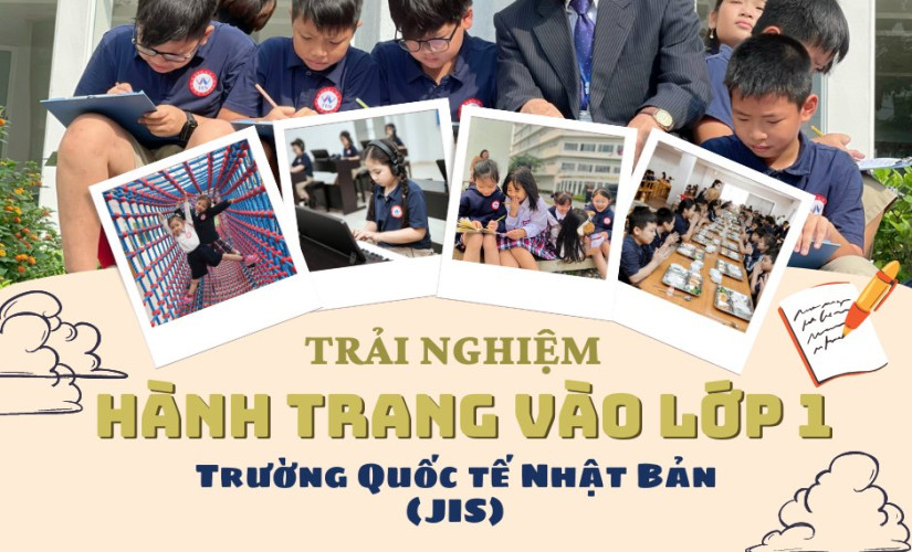 Mời Quý phụ huynh đăng ký cho con tham gia lớp trải nghiệm "Hành trang vào lớp 1"