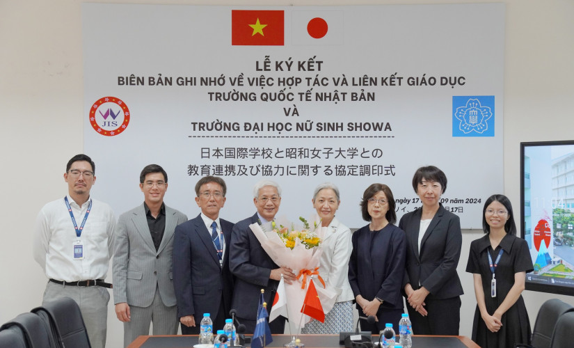 HỢP TÁC VÀ LIÊN KẾT GIÁO DỤC GIỮA TRƯỜNG QUỐC TẾ NHẬT BẢN VÀ TRƯỜNG ĐẠI HỌC NỮ SINH SHOWA 