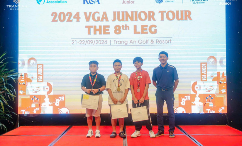 HỌC SINH NGUYỄN GIA VINH LỚP J5-1 GIÀNH CHIẾN THẮNG TẠI GIẢI GOLF VGA JUNIOR TOUR
