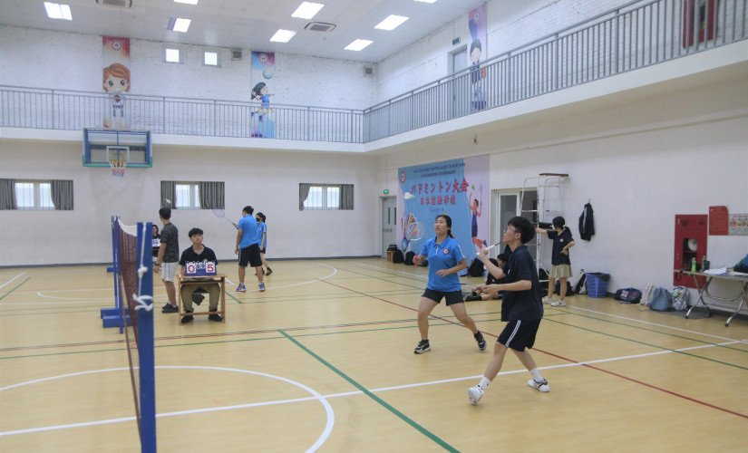 JIS tổ chức giải cầu lông dành cho học sinh trung học