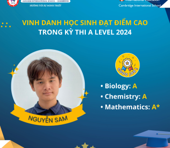 VINH DANH CÁC HỌC SINH ĐẠT ĐIỂM CAO TRONG KỲ THI CAMBRIDGE IGCSE & AS/A LEVEL 2024