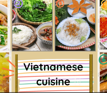 Học sinh lớp 5 làm video giới thiệu món ăn truyền thống Việt Nam bằng tiếng Anh