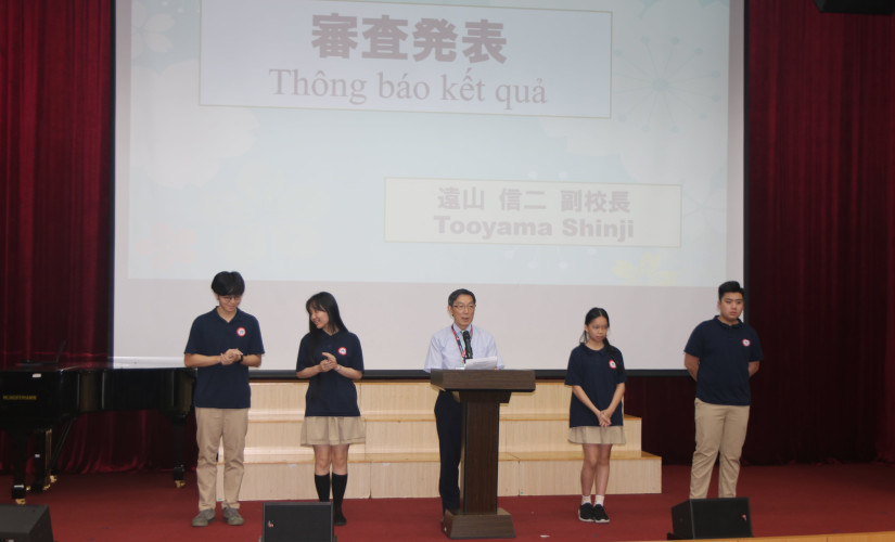 4 học sinh JIS giành giải Vàng, Bạc trong cuộc thi Hùng biện tiếng Nhật