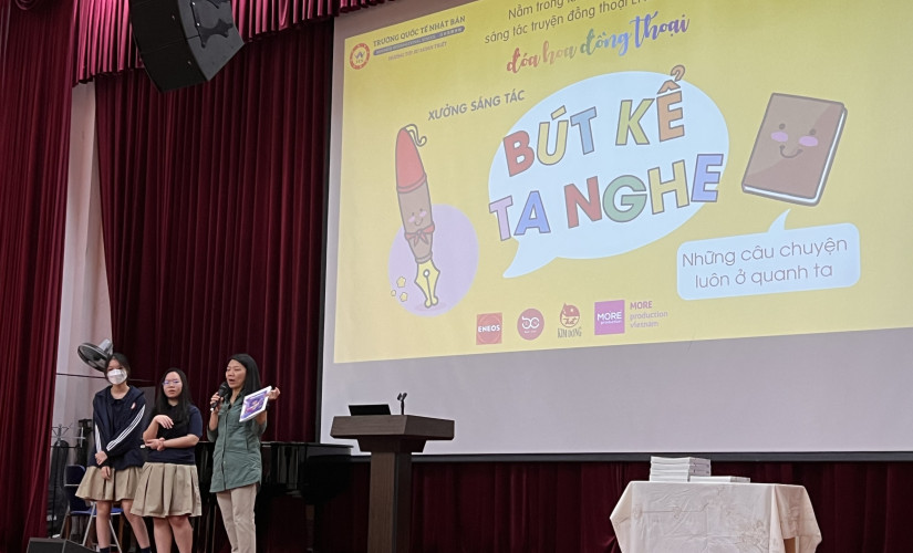 Phát động cuộc thi viết tự truyện "Đóa hoa đồng thoại" lần thứ 6 cho học sinh trung học JIS