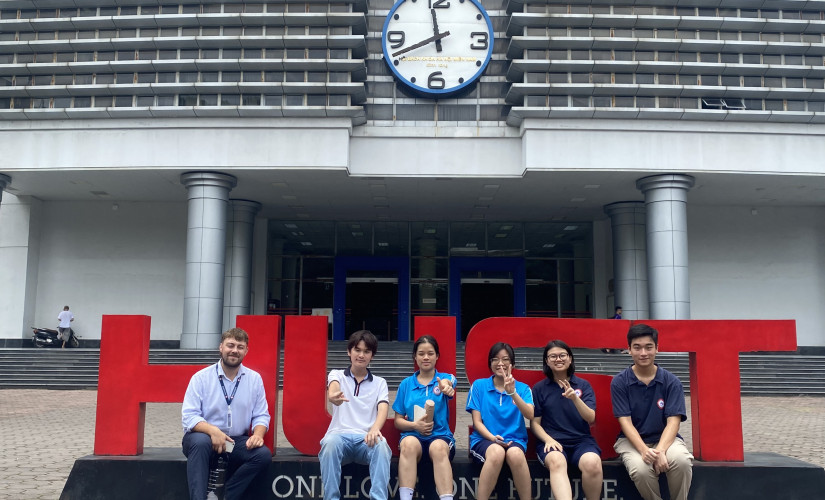 HÀNH TRÌNH TRẢI NGHIỆM ĐÁNG NHỚ CỦA HỌC SINH LỚP A-LEVEL TẠI ĐẠI HỌC BÁCH KHOA HÀ NỘI